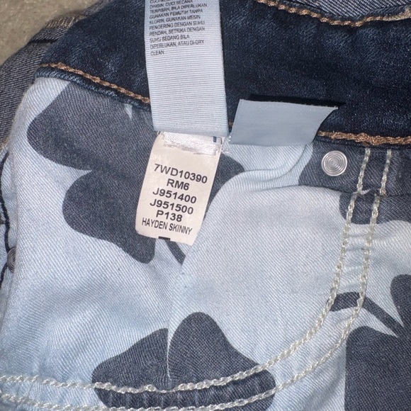 Lucky Brand Women’s/unisex Deep Indigo Straight Jeans, 14/32 - Picture 6 of 7